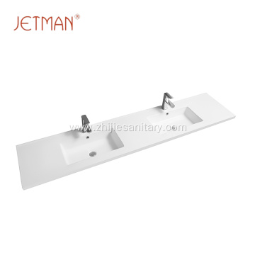 ceramic hand bathroom double wash basin